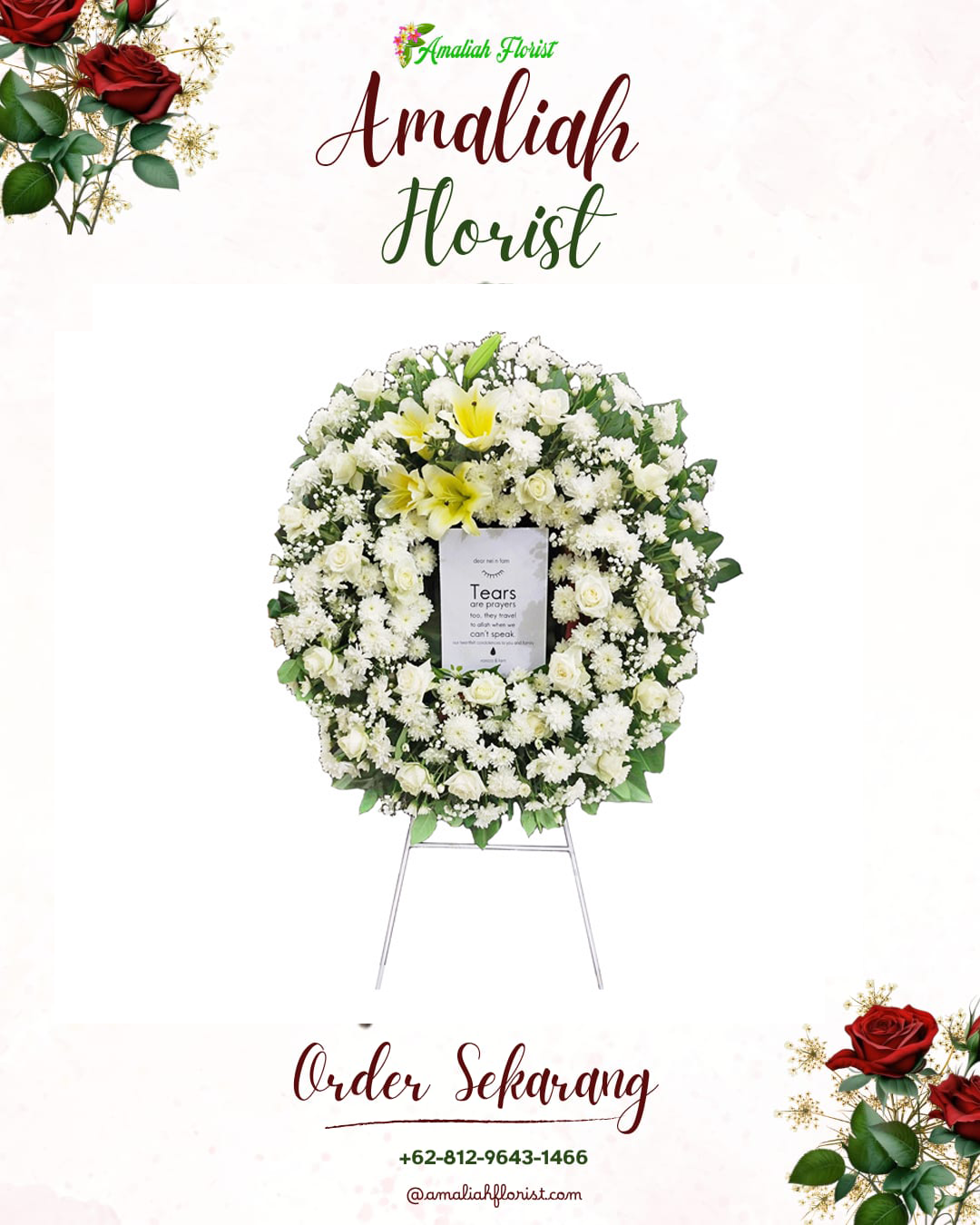 Krans Bunga Duka Bontang Utara